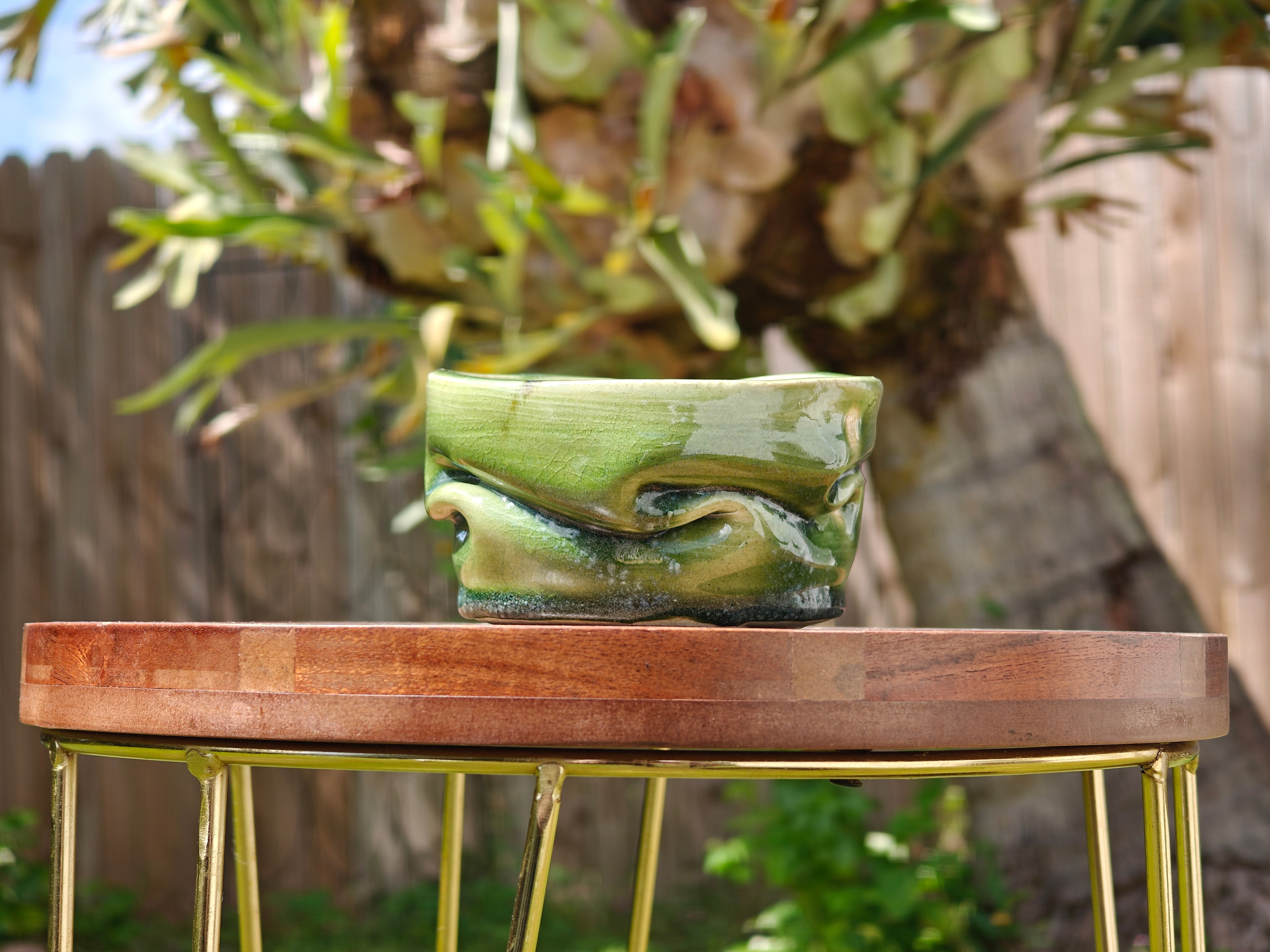 Folded Sides Pot - 4" Pot