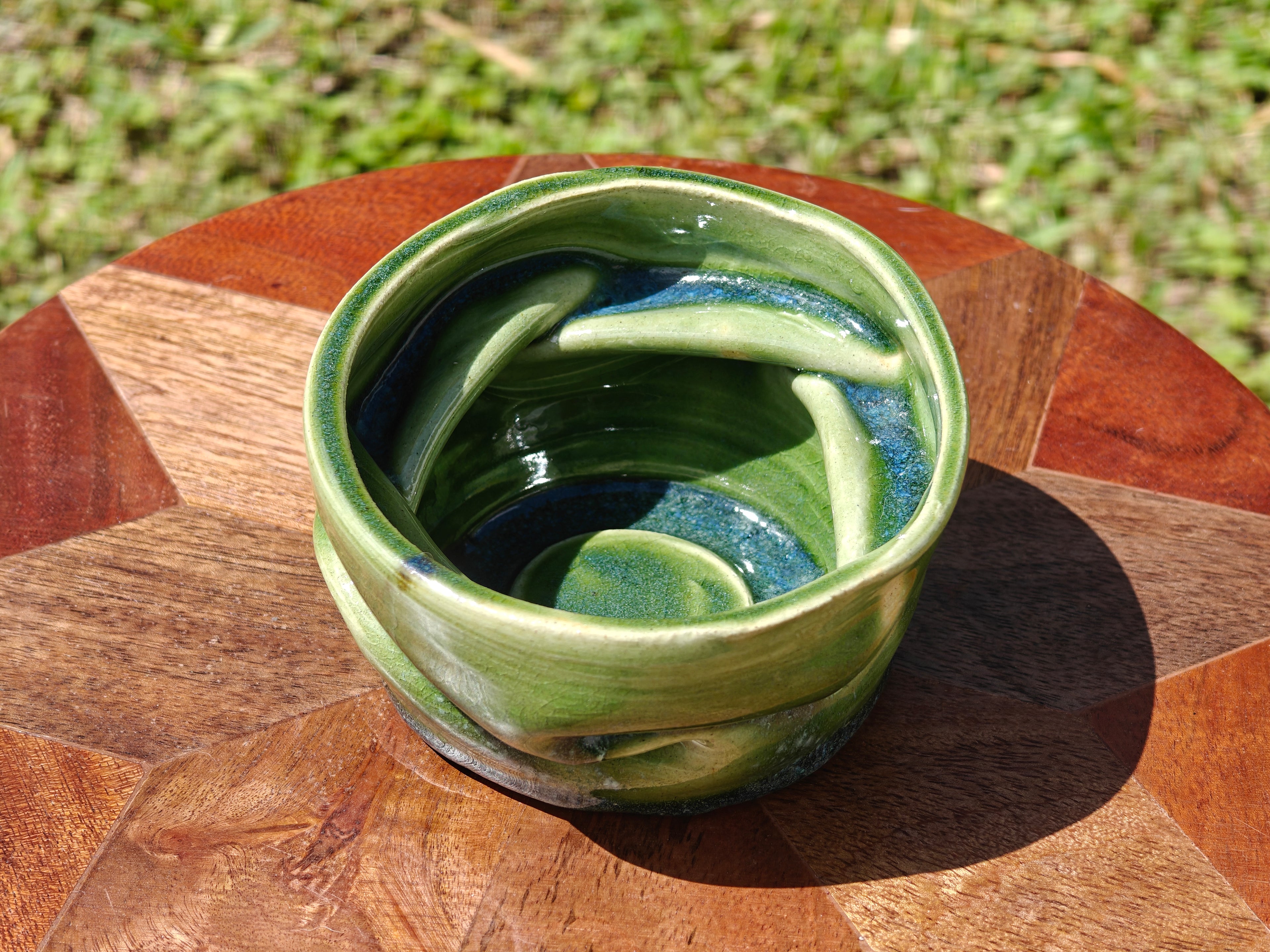 Folded Sides Pot - 4" Pot