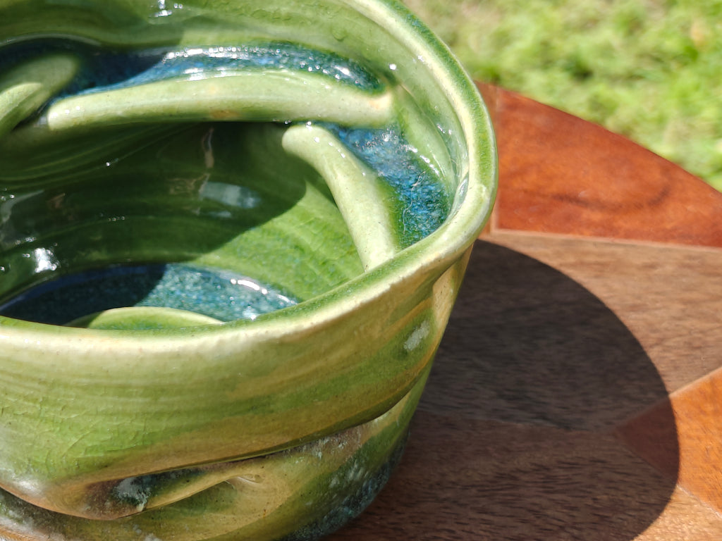 Folded Sides Pot - 4" Pot